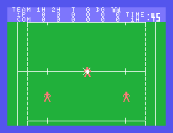 MSX Rugby Screenshot 1
